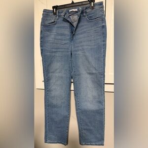 Nine West Light Blue Straight Leg Jeans